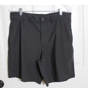 Old Navy Tech Hybrid Chino Shorts -- 10-inch‎ inseam Size 33 Black